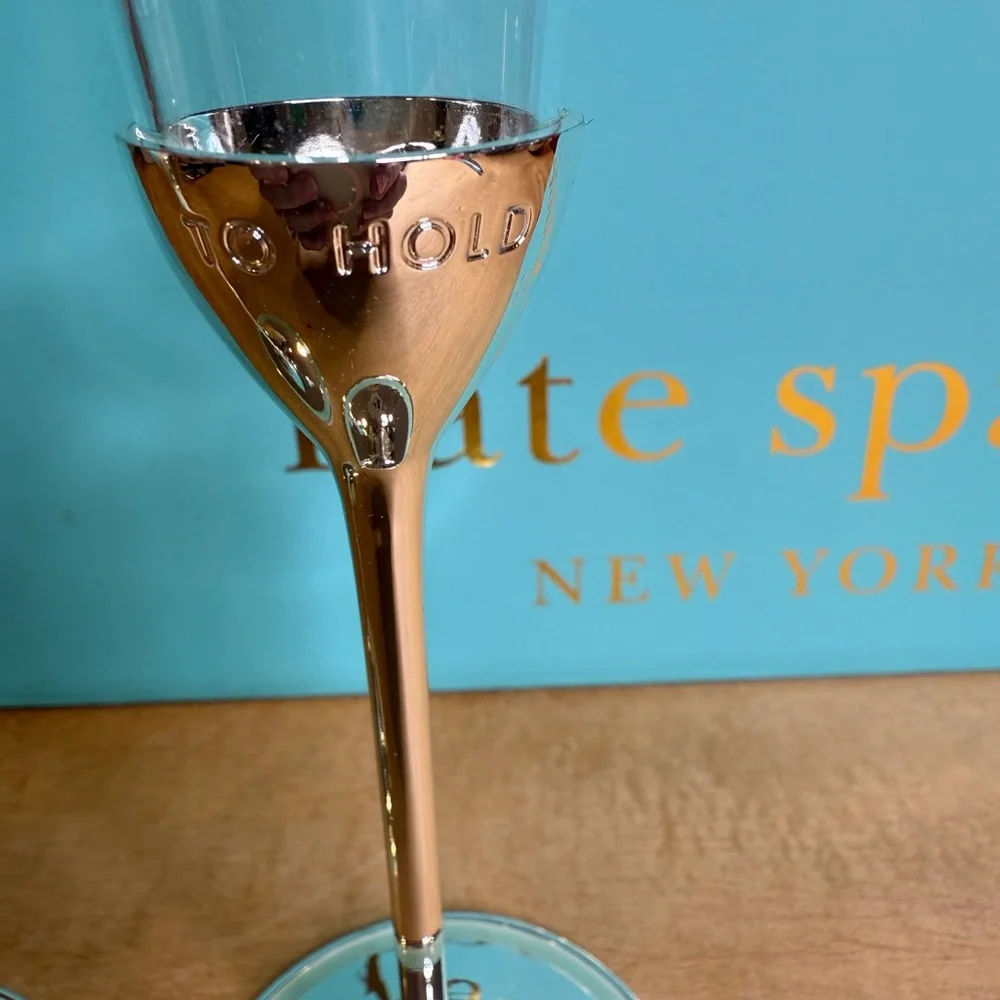 Kate Spade Take The Cake Toasting Flutes